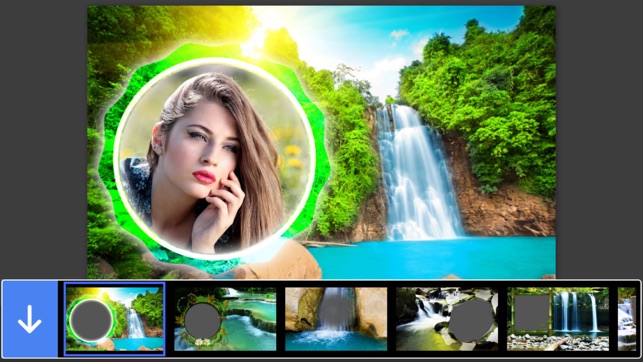 Waterfall Photo Frame - Picture Frames + Photo Effects(圖1)-速報App