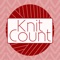 KnitCount is the perfect way to store the stitch count for each of your knitting projects