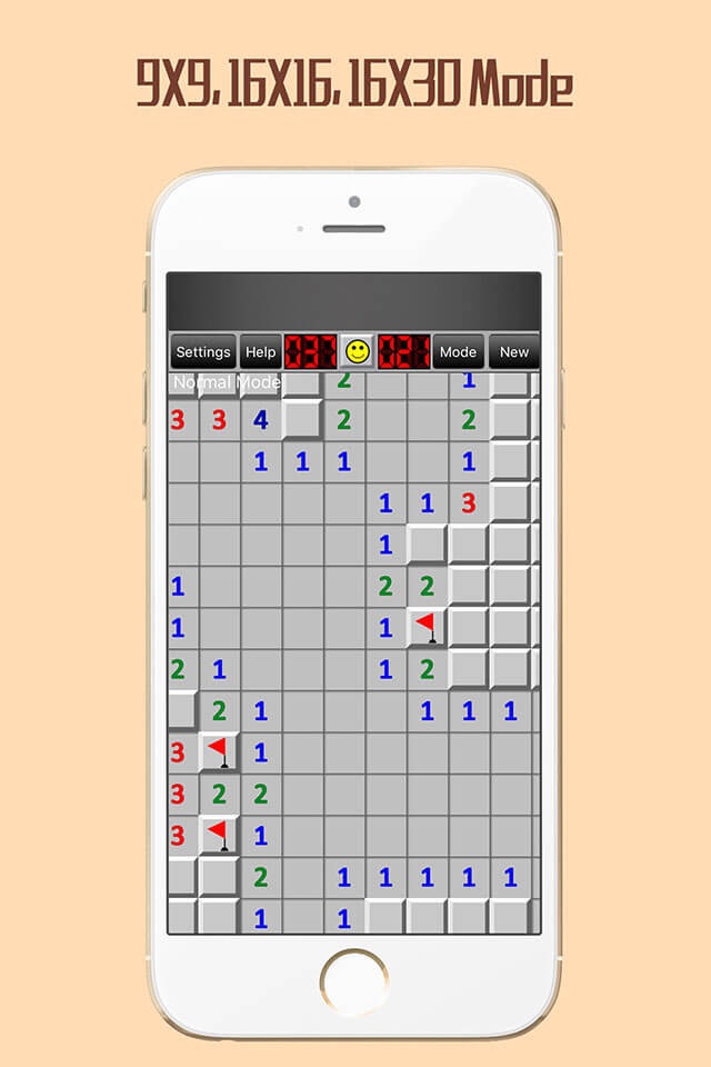 Minesweeper Full HD - Classic Deluxe Free Games screenshot 2