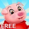 Three Little Pigs - fairy tale with games for kids Free