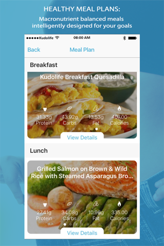Kudolife - 7 Day Healthy Meal Plans & Recipes screenshot 2