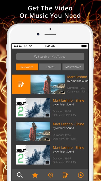 OrangeTube - Free Player & Playlist Manager for YouTube
