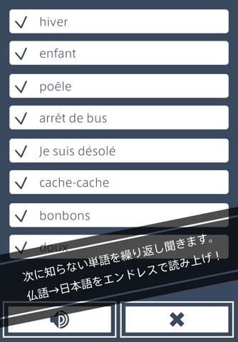 仏単ギブス 〜旅行/留学に役立つ身近なフランス語単語〜 screenshot 4