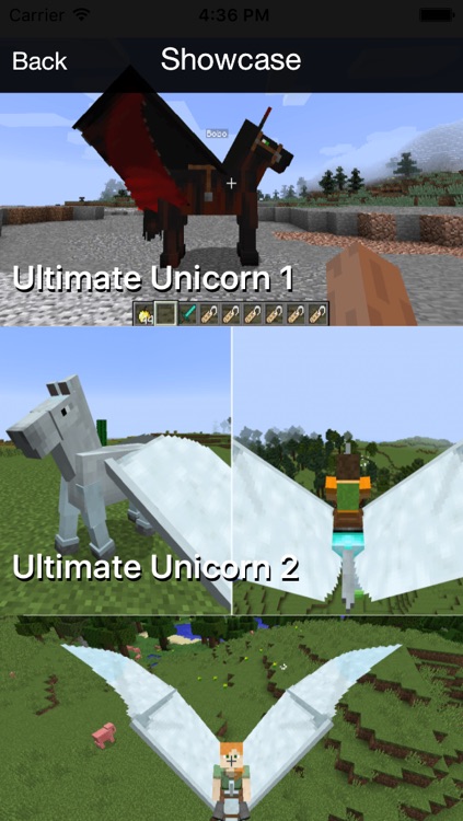 Ultimate Unicorn Pegasus Mod - Flying Horse Mod for Minecraft PC Guide