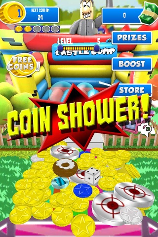 Coin Mania Garden - Carnival Party Pusher at Vegas screenshot 2