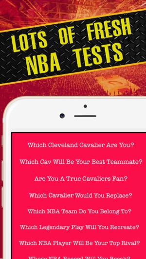 Which Player Are You? - Cavaliers Basketball Test(圖5)-速報App