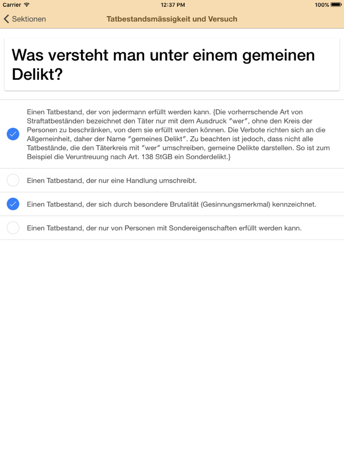 Strafrecht I Verbrechenslehre