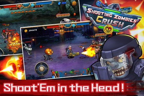 Shooting Zombies Crush-shooting And Run For Survive Zombie Game screenshot 2