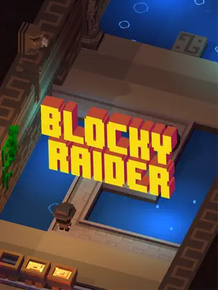Screenshot 1 Blocky Raider iphone