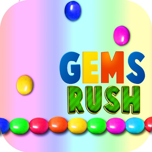 Gems Rush - Free fun Puzzle Game iOS App