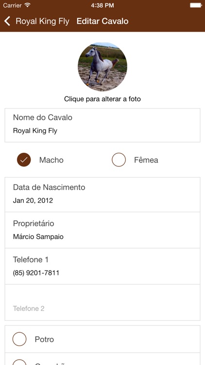 Meu Cavalo App