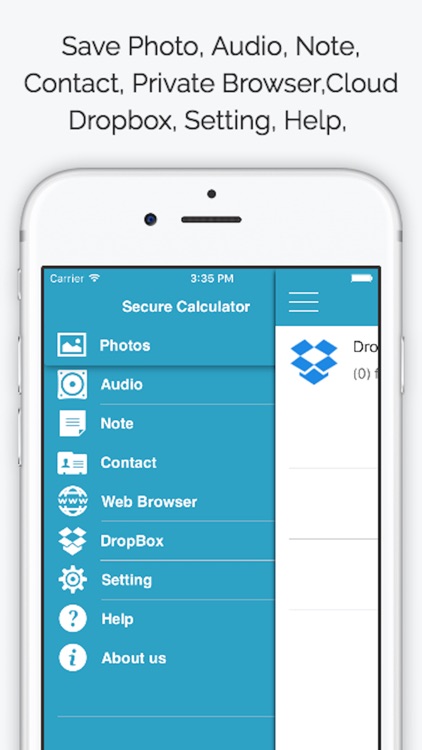 Private Calculator - File Hider, Secret Photos, Browser, Contacts, Notes, Audio, Video screenshot-3