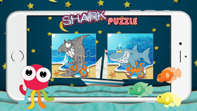 How to cancel & delete Shark Animals Underwater Jigsaw Puzzles for Kindergarten Learning Games from iphone & ipad 1