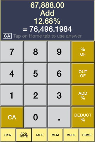 Percentage Calculator 365 screenshot 3