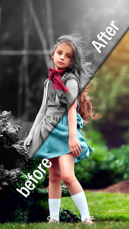 Black & White Color Changer - Free selective color and grayscale splash effects