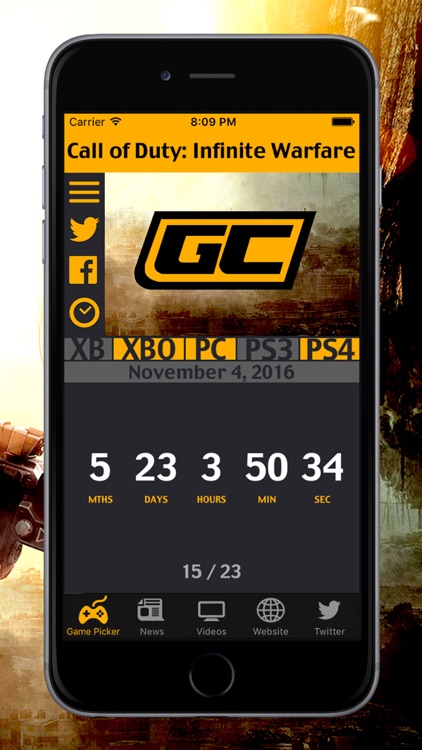 Game Count - Video game countdowns, news, videos and more for upcoming games