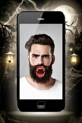 Scary Halloween Photo Booth – Monster Face Montage With Horror Sticker.s And Frames screenshot 2