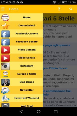 Parlamento5stelle screenshot 2