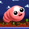 Flappy Pink Worms