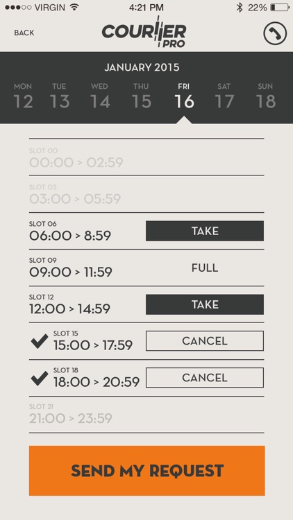 Couriier Pro screenshot-3