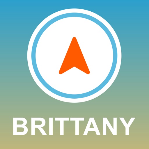 Brittany, France GPS - Offline Car Navigation icon
