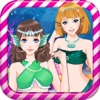 美人鱼姐妹 - 公主化妆换装养成，女孩子爱玩的小游戏免费