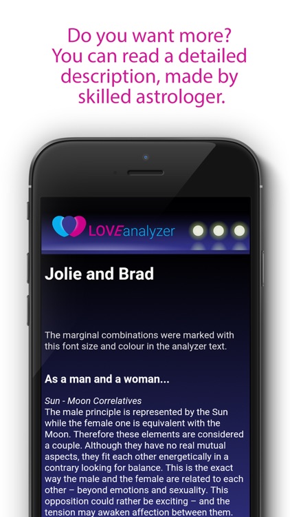 Synastry Love Analyzer screenshot-3