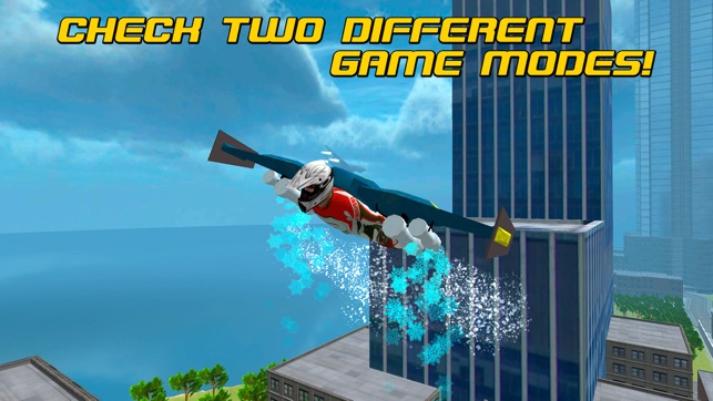 Flying Man: Skydiving Air Race 3D Full(圖3)-速報App