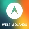 West Midlands, UK Offline GPS : Car Navigation