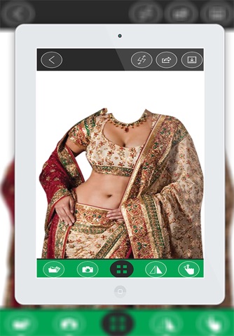 Indian Saree Photo Suit : Lehenga Choli Saree Photo Montag Pro New screenshot 4