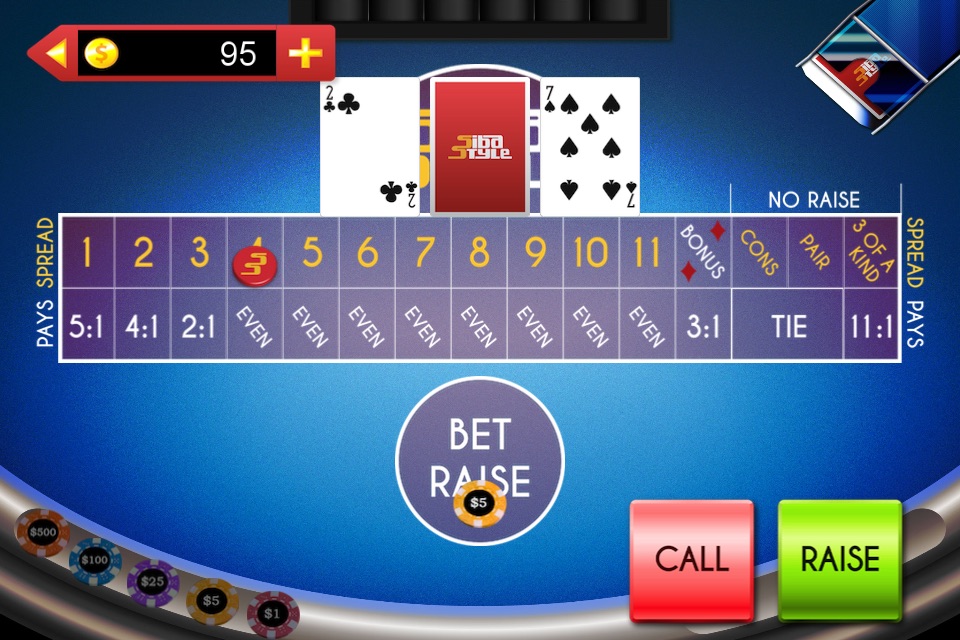 Red Dog Poker screenshot 2
