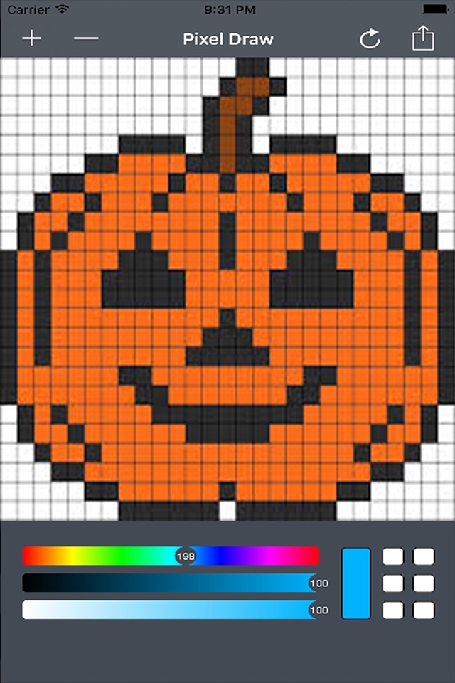 Pixel Drawing App - Paint in Pixels With 8 Bit Editor screenshot 2