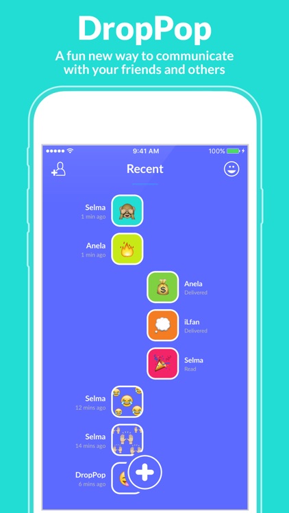 DropPop Messenger screenshot-0