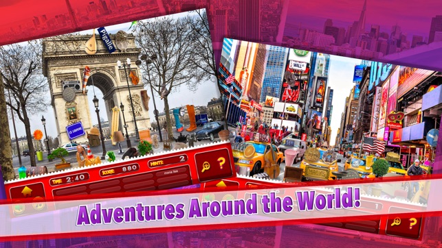 Famous Cities Hidden Object – World Travel to New York, Pari(圖3)-速報App