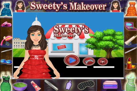 Sweety's Makeover - Life Style Makeup Salon Game screenshot 4