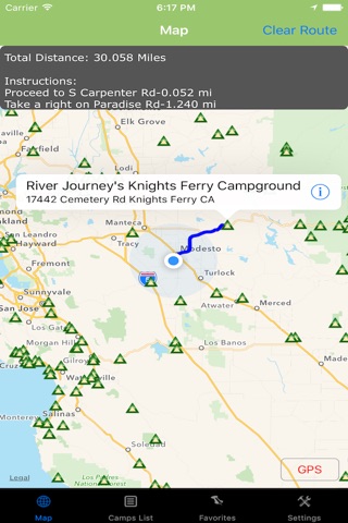 California – Camps & RV spots screenshot 2