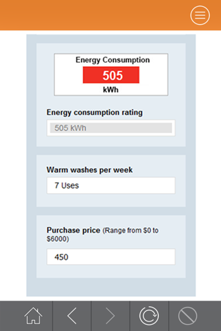 Energy Rating Calculator screenshot 4