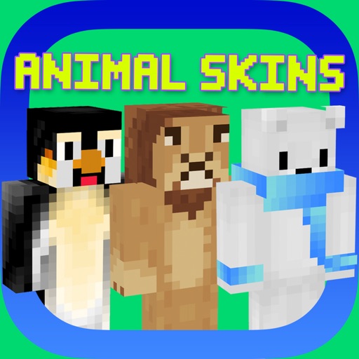 Animal Skins for PE - Best Skin Simulator and Exporter for Minecraft Pocket Edition icon