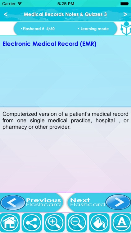 Medical Records Test Bank & Exam Review App : 1200 Study Notes, flashcards, Concepts & Practice Quiz screenshot-3