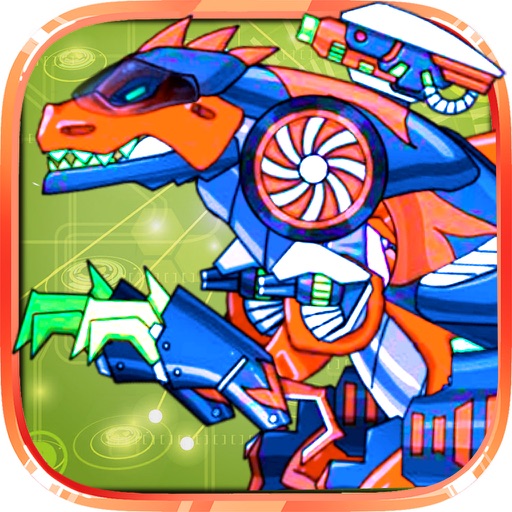 Dinosaur World - Single Free Games Puzzle Children's Games - Tyrannosaurus Fit