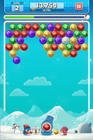 Penguins Bubble Match Puzzle screenshot 4