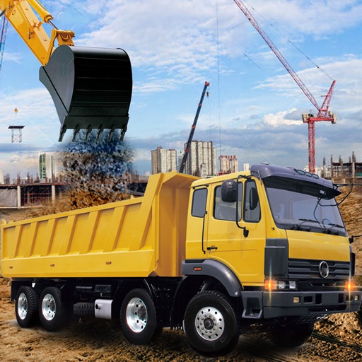 Bridge Builder Construction Truck Driver 3D Simulator : Legendary Off-Road Excavator Crane iOS App