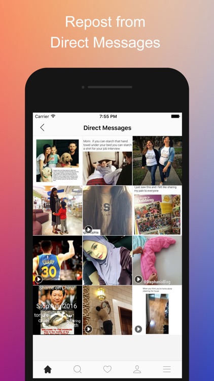 Repost for Instagram Video on Instagrab - Repost Photos & Videos for IG