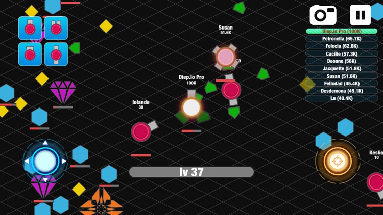 Tank Guns Pocket - Battle of armor diep tank.io mobile & skins slither.io version