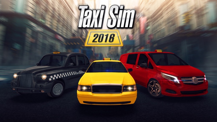 Taxi Sim 2016 screenshot-0