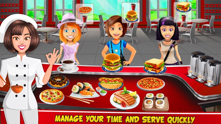 My Sushi Cafe : Food Maker Cooking games for kids screenshot-4