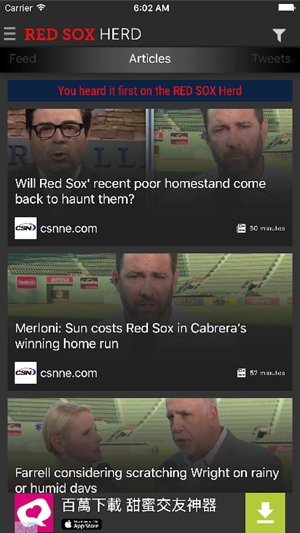 Sports Herder for Red Sox(圖1)-速報App