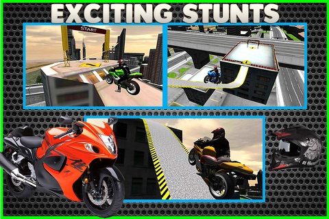 Stunt Bike BMX Roof Top screenshot 4
