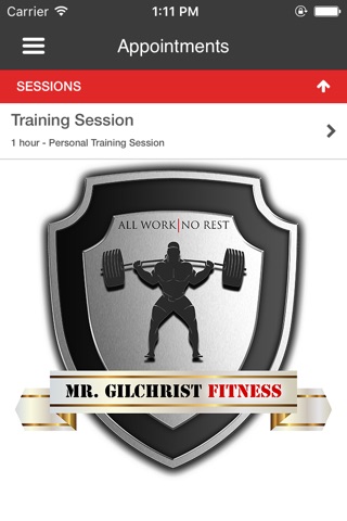 Mr Gilchrist Fitness screenshot 3