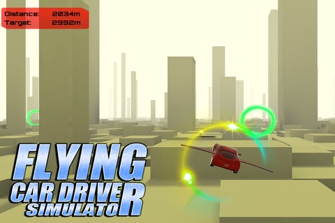 Flying Car Driver Simulator screenshot 2
